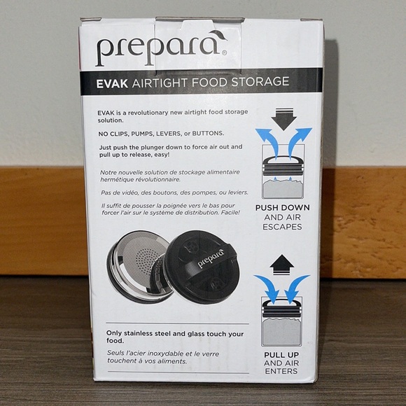 Prepara Evak Airtight Food Storage NIB - Picture 3 of 6